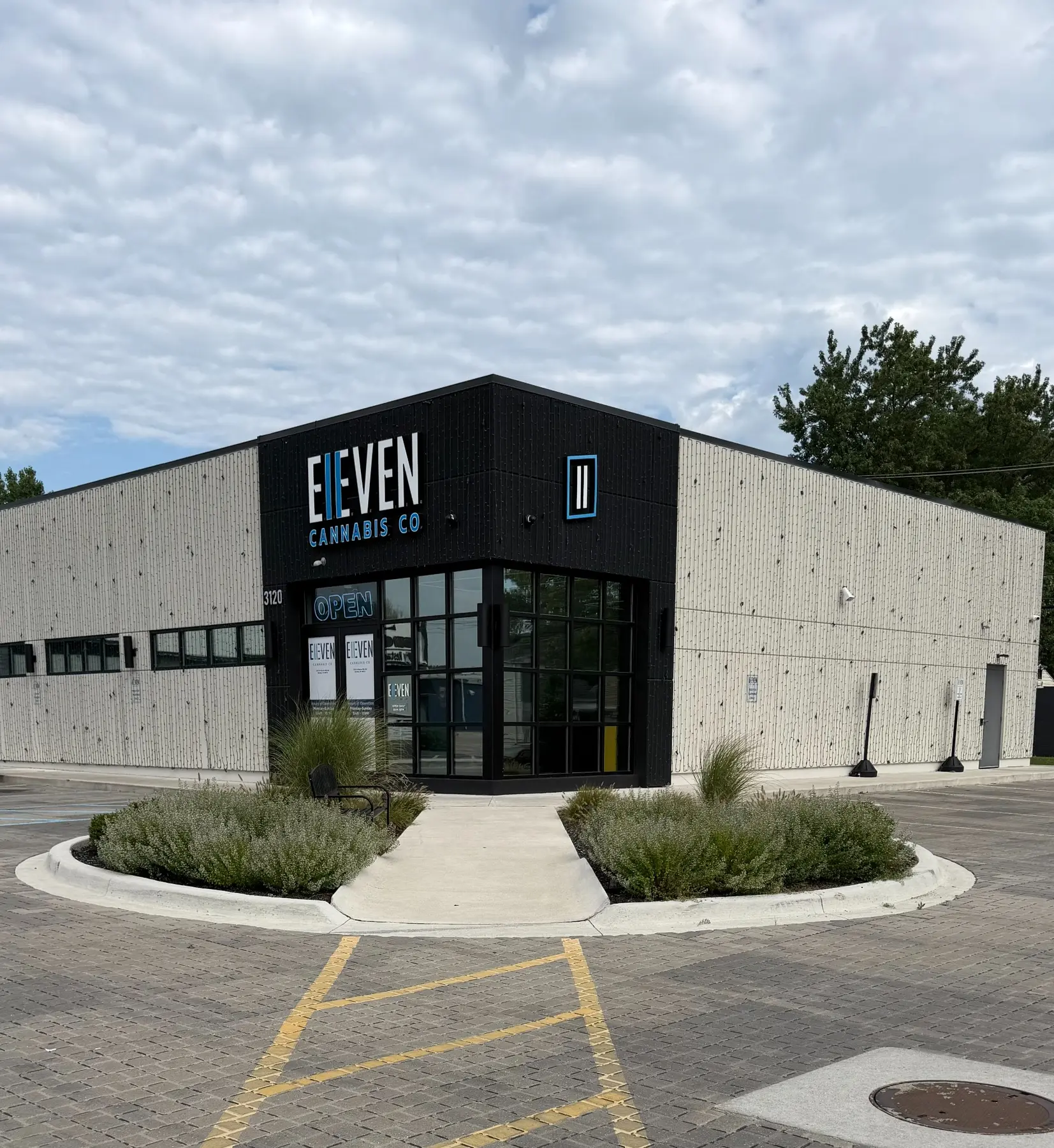 Eleven Cannabis Co. storefront in Berkley, Michigan