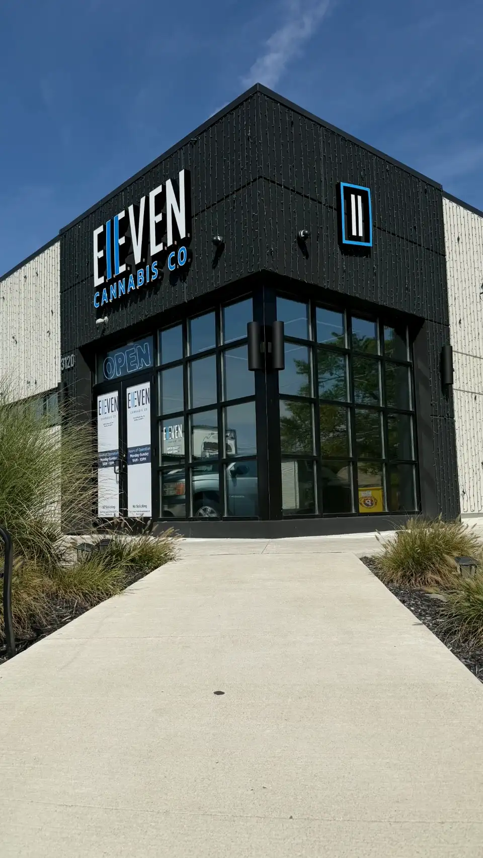 Eleven Cannabis Co. storefront in Berkley, Michigan