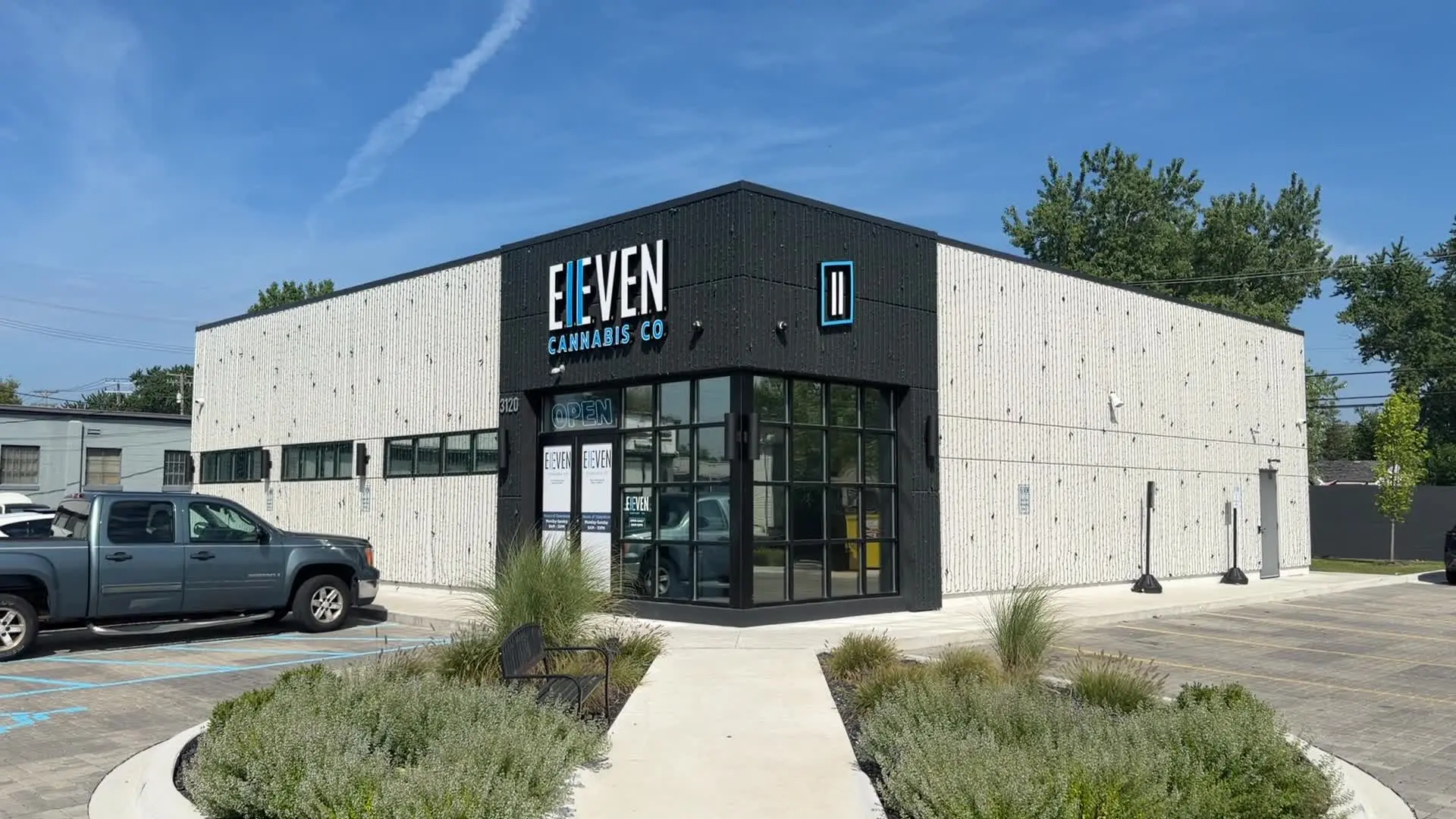 The Eleven Cannabis Co. storefront in Berkley, Michigan